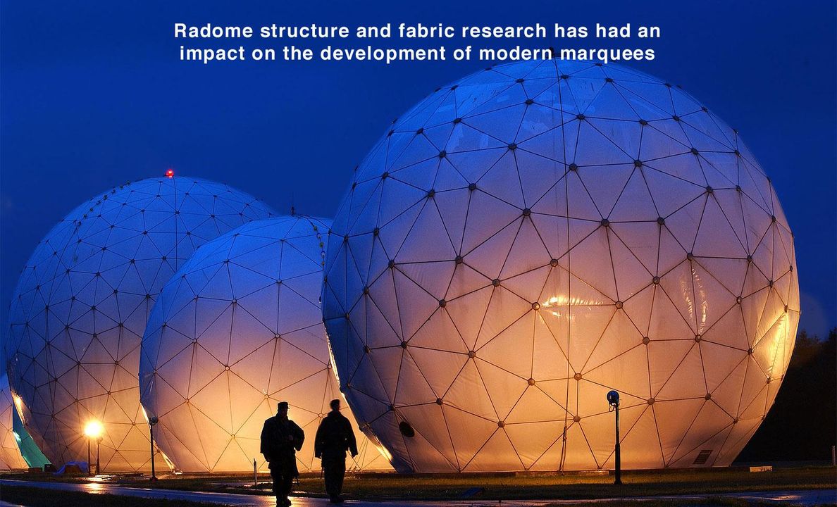radomes-climatic protection for radar dishes